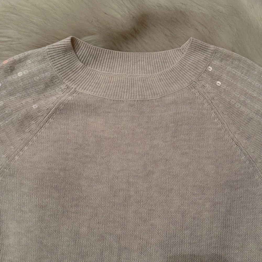 Nic + Zoe Subtle Shine Sequin Sweater - Picture 9 of 12
